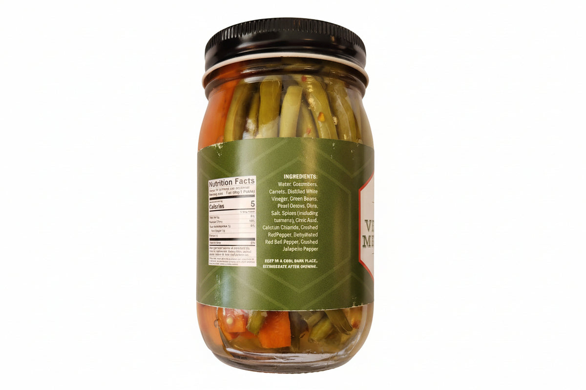 Spicy Veggie Medley - 16oz | King Bee