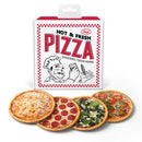 Pizza Coasters, Set of 4