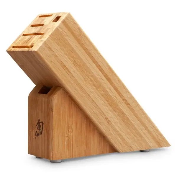 6–Slot Bamboo Slimline Block | Shun