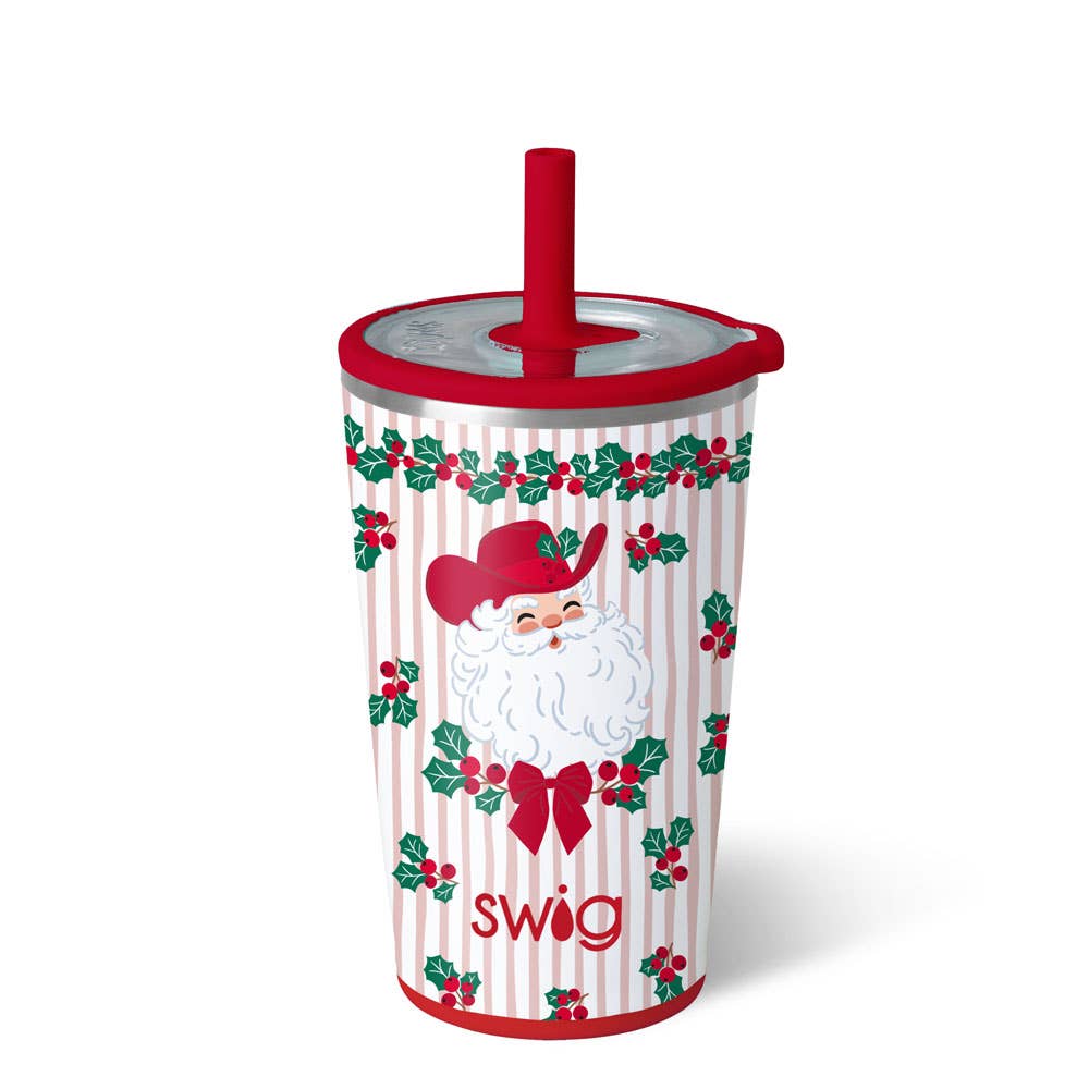 Santa Claus Party Cup Sipper (14oz) | SWIG