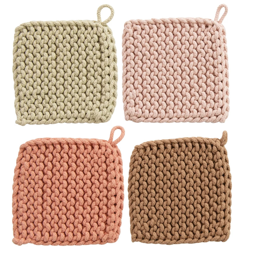 Crochet Pot Holder 8"