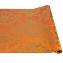 Orange Damask Table Runner | Hester & Cook