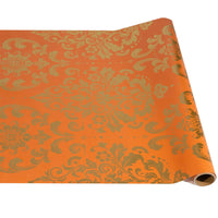 Orange Damask Table Runner | Hester & Cook