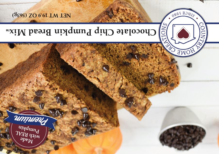 Country Home Creations Chocolate Chip Pumpkin Bread Mix