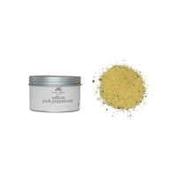 Saffron Pink Peppercorn Sea Salt