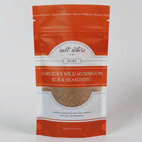 Garlicky Wild Mushroom Rub & Seasoning Mix | Salt Sisters