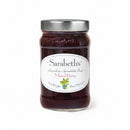 Jar of Sarabeth's Mixed Berry Spreadable Fruit on a white background