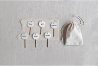 Stainless Steel Cheese Markers