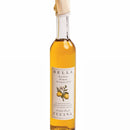 Bottle of Bella Sicilian Lemon Aromatic Oil with a gold cap on a white background