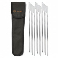 Stainless Steel Paddle Skewers with Storage Bag | Outset