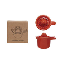 Ceramic Citrus Juicer and Pitcher Set | Hazel Mazel