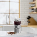 Stovetop Espresso Maker - 4 Cup Borosilicate Glass Moka Pot | OGGI