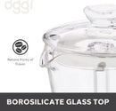 Stovetop Espresso Maker - 4 Cup Borosilicate Glass Moka Pot | OGGI