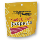 Packaging of Zingerman's Candy sweet chili peanuts on a white background