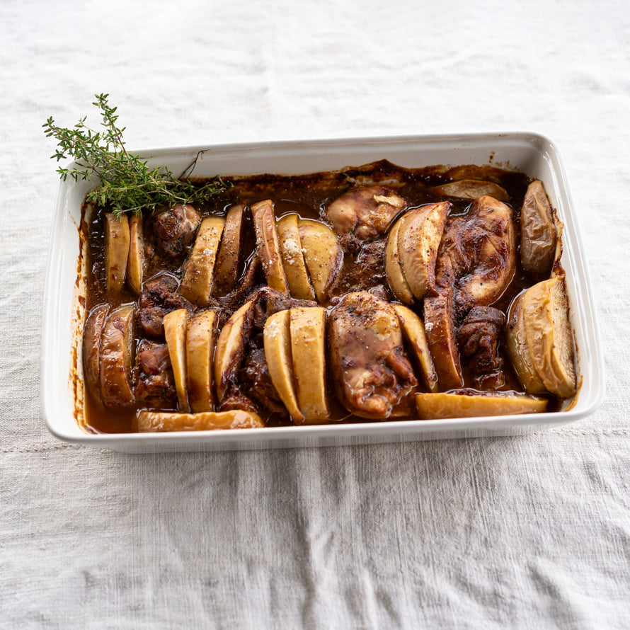 Sweet + Spicy Apple Cinnamon BBQ Sauce | Finch + Fennel