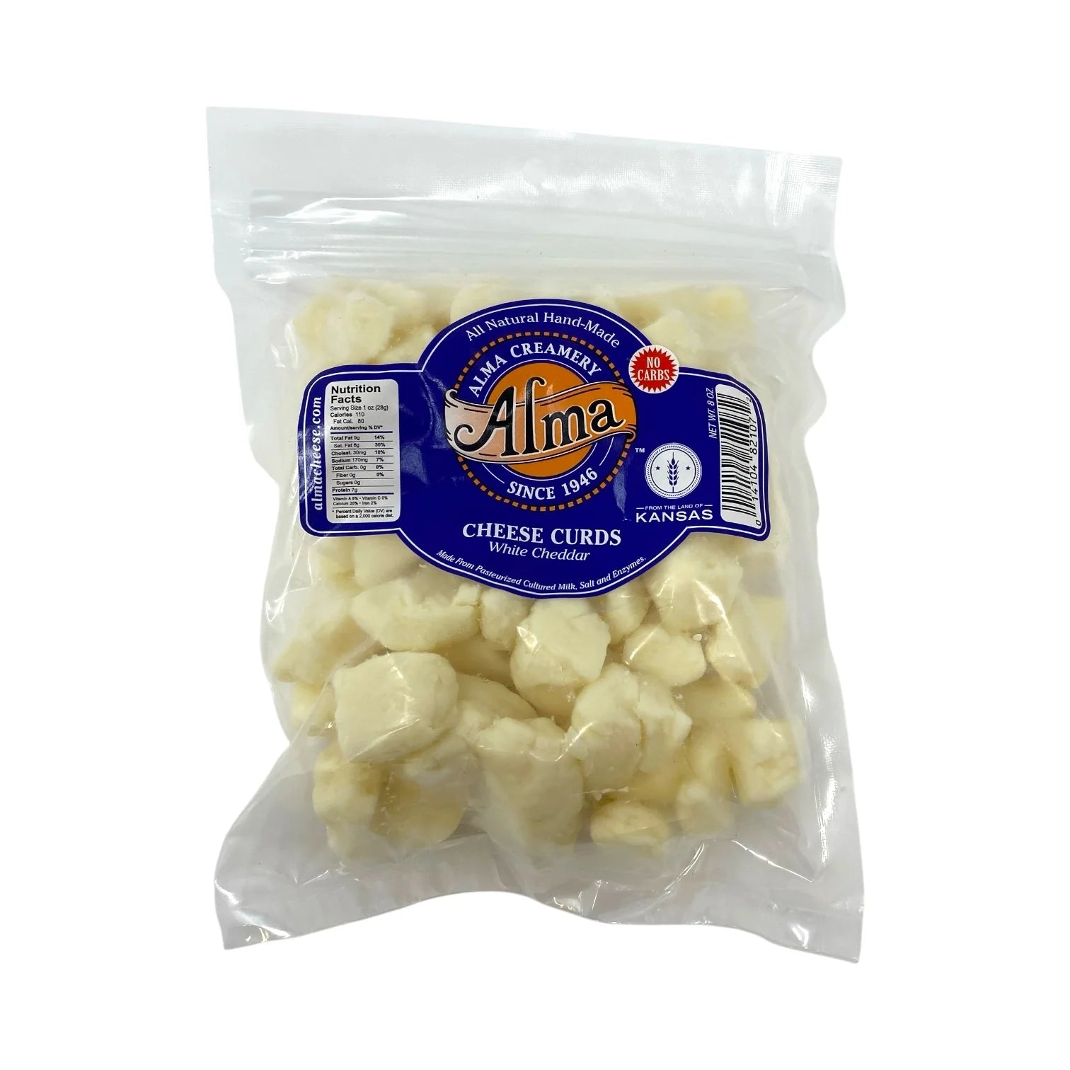 White Cheddar Cheese Curds | Alma Creamery