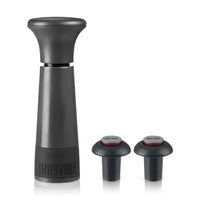 Vacuum Pump Wine Saver in Graphite