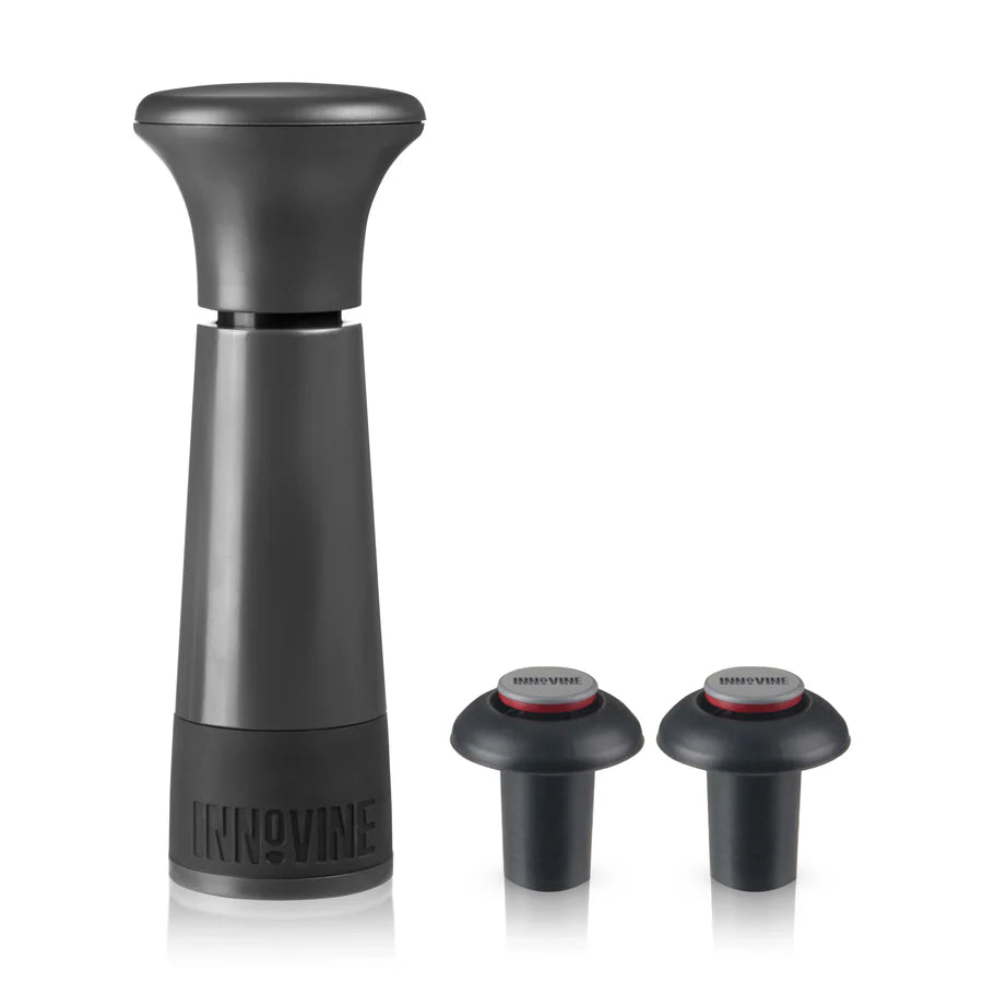Vacuum Pump Wine Saver in Graphite