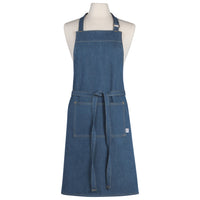 Denim Stone Wash Chef's Apron