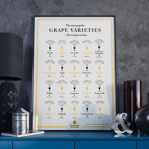 Grape Varieties Aromas Print