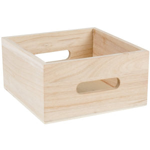 Choice Natural Wooden Display Crate
