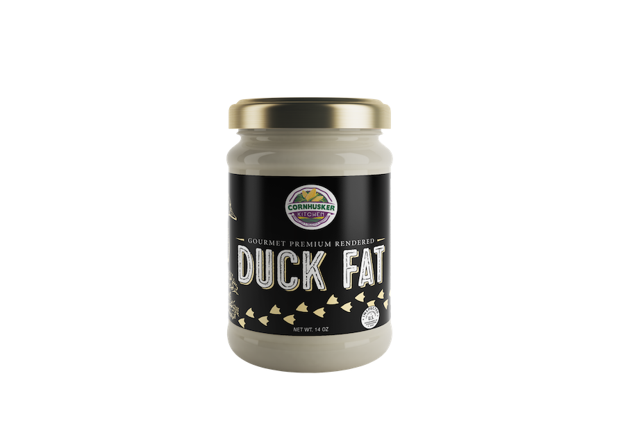 Gourmet Premium Rendered Duck Fat (14 oz.)