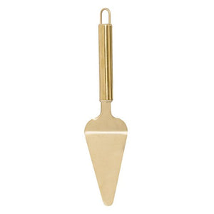 Gold Stainless Steel Cake Server