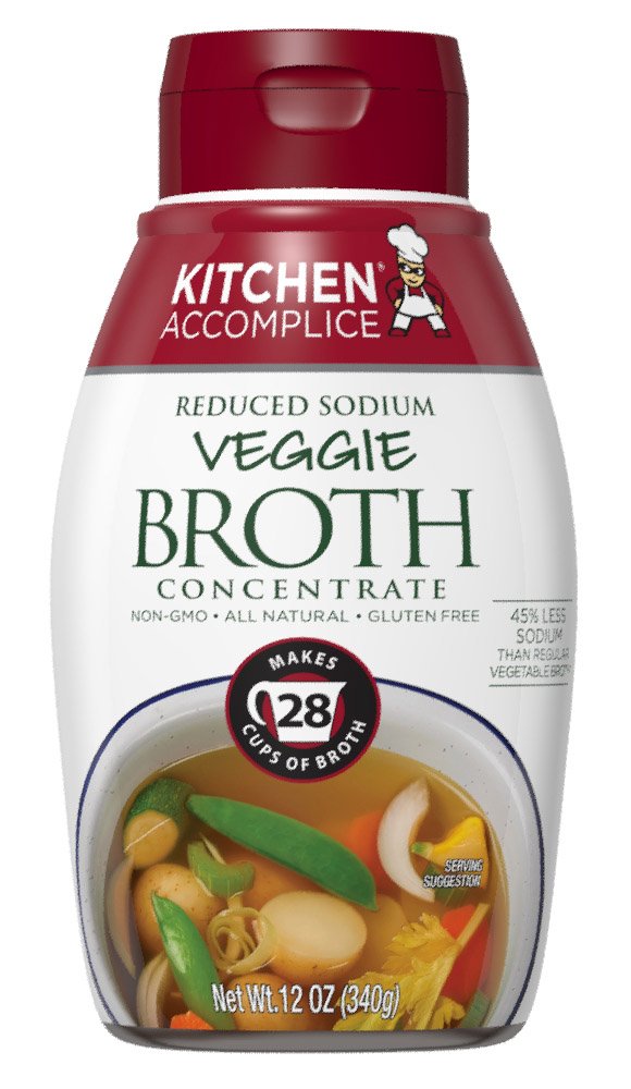 Kitchen Accomplice Reduced Sodium Concentrated Veggie Broth