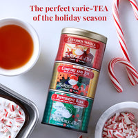 Holiday Trio Stackable Tea Tin