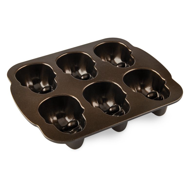 Haunted Skull Cakelet Pan