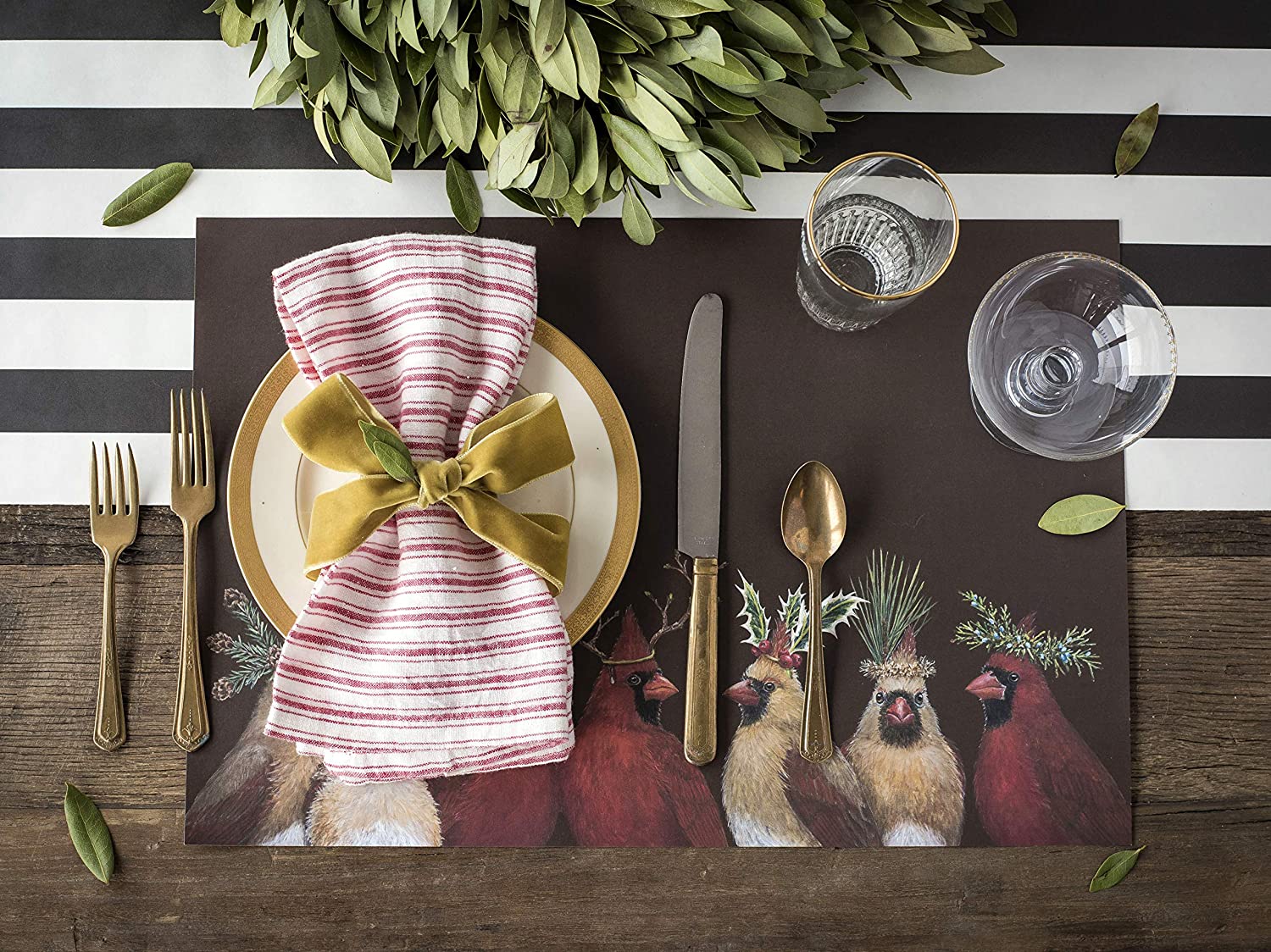 Hester & Cook Cardinal Party Placemat