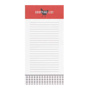 Magnetic Shopping List - Home Cooked Recipes