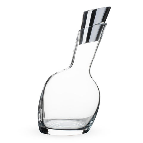 Silver Slope Decanter w/Stopper