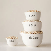 Stoneware Measuring Cups