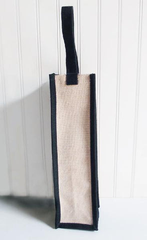Jute/Canvas Wine Gift Bags