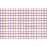 Lilac Painted Check Placemat