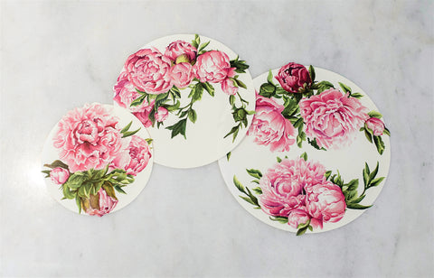 Peony Serving Papers