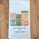 Small Town Big Heart Dishtowel