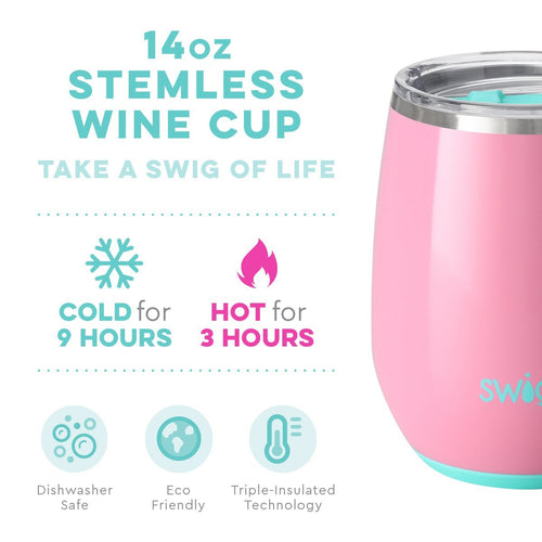 SWIG Stemless Insulated Wine Cup