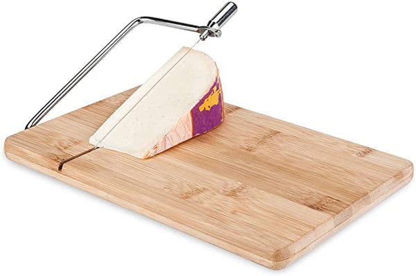 Cutting Board with Cheese Slicer
