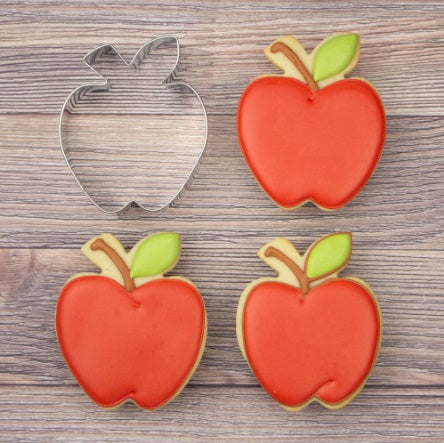 Apple with Leaf Cookie Cutter | Ann Clark