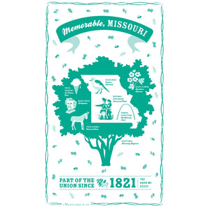 Vestiges Missouri  Towel