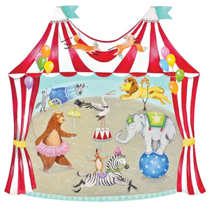 Hester & Cook Die Cut Circus Tent Placemat