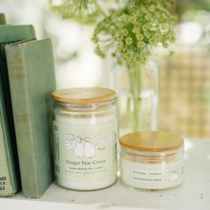 Ginger Pear Citron Candle - Large