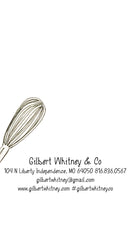 Gilbert Whitney e-Gift Card