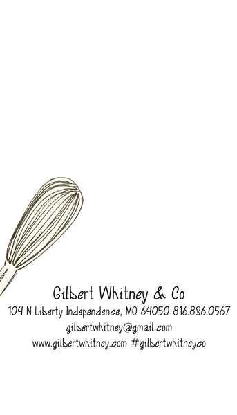 Gilbert Whitney & Co e-Gift Card