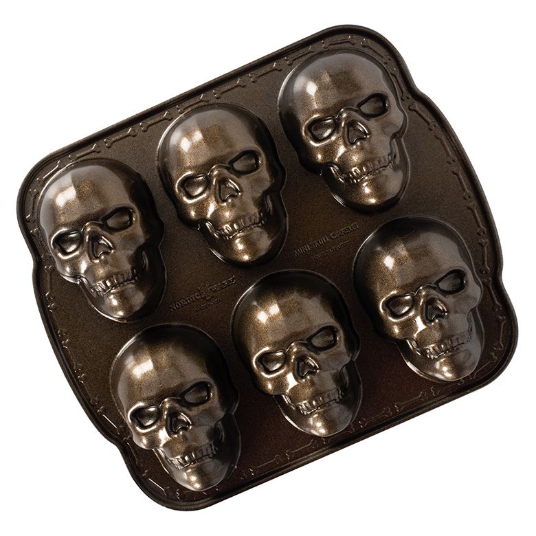 Haunted Skull Cakelet Pan | Nordic Ware