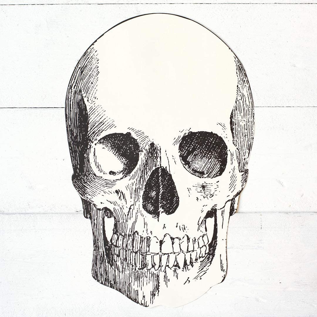 Die-cut Skull Placemat | Hester & Cook