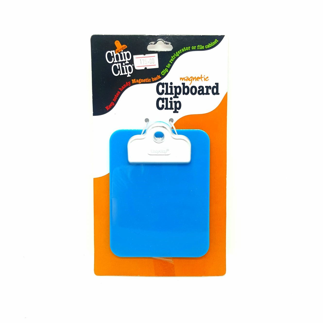 Squish Chip Clip Magnetic Clipboard Clip in Blue