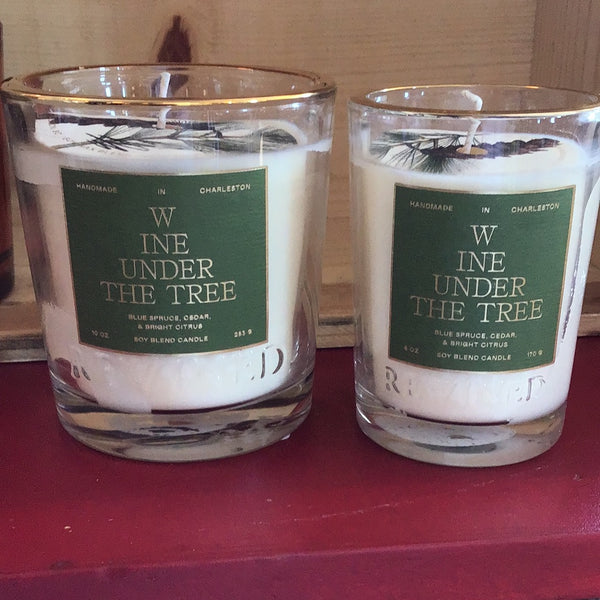 Rewined Wine Under the Tree Candle